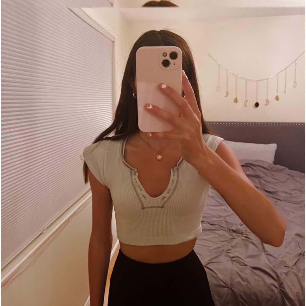 Out From Under Go For Gold Seamless Top Urban Outfitters $15
